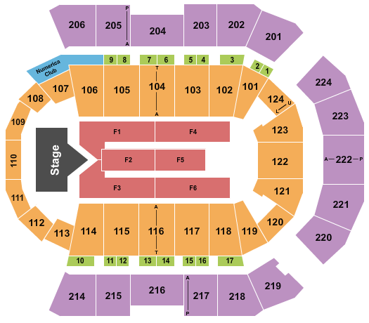 Spokane Arena Seating Chart: Jelly Roll