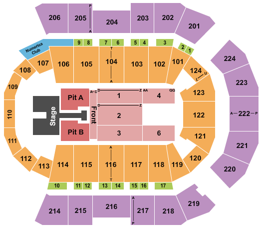 Spokane Arena Seating Chart: Kelsea Ballerini