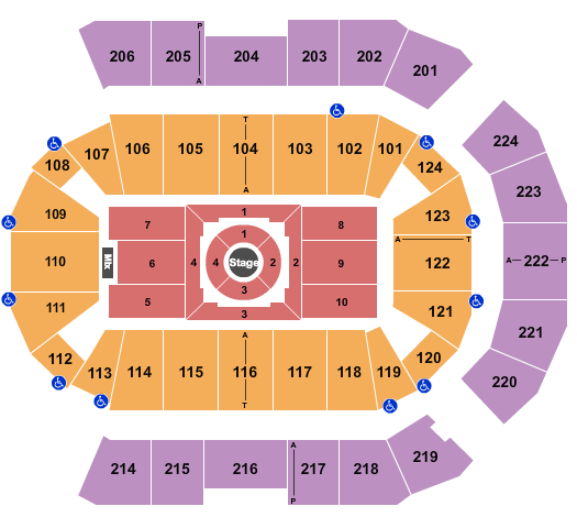 Spokane Arena Seating Chart: Nate Bargatze