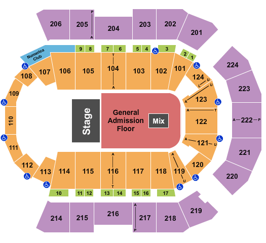 Spokane Arena Seating Chart