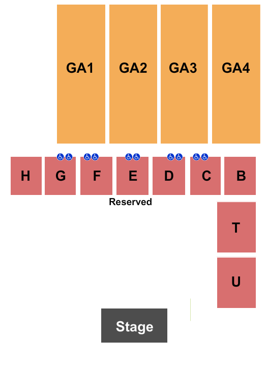 Spokane County Fair & Expo Center Seating Chart: Rodeo