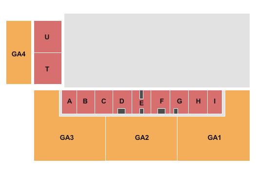 Spokane County Fair & Expo Center Seating Chart: Rodeo 2