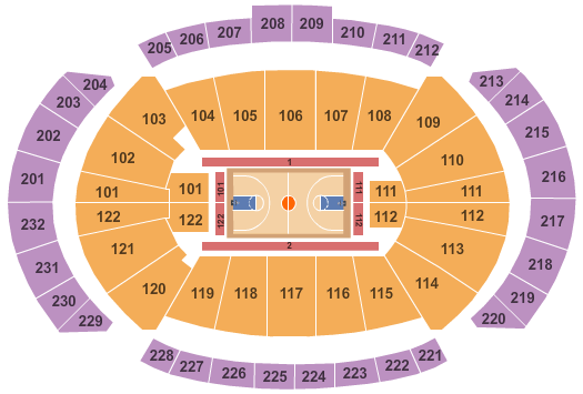 Sprint Center Seating Chart Rows