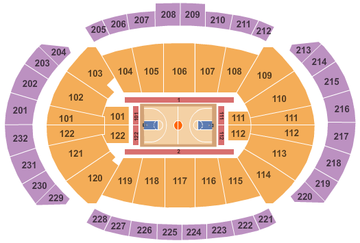 Sprint Center Map