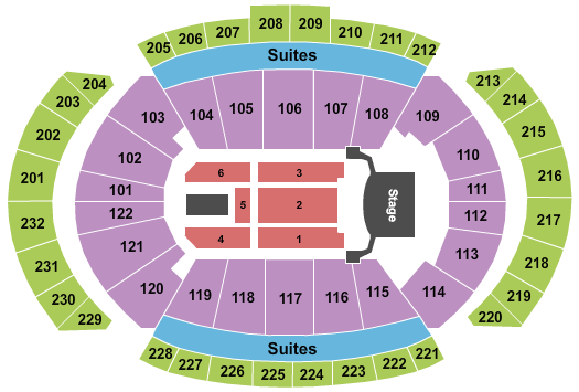 Sprint Center Seating Chart Celine Dion