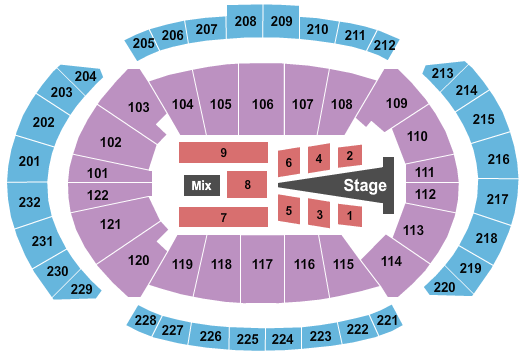 Taylor Swift Sprint Center Seating Chart
