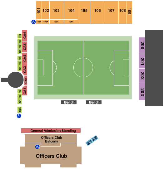 ATCO Field At Spruce Meadows Map