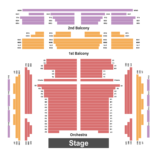 St. Andrew Methodist Church - TX Seating Chart: Endstage