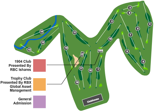 St. George's Golf and Country Club Map