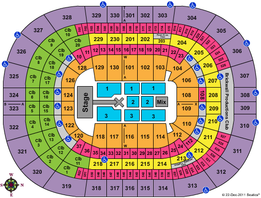 Tampa Bay Times Forum Seating Chart