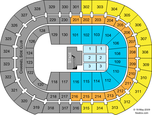 Tampa Bay Times Forum Seating Chart