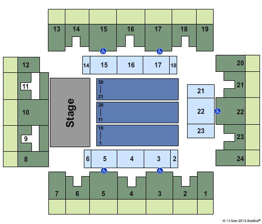 Stabler Arena Seating Chart