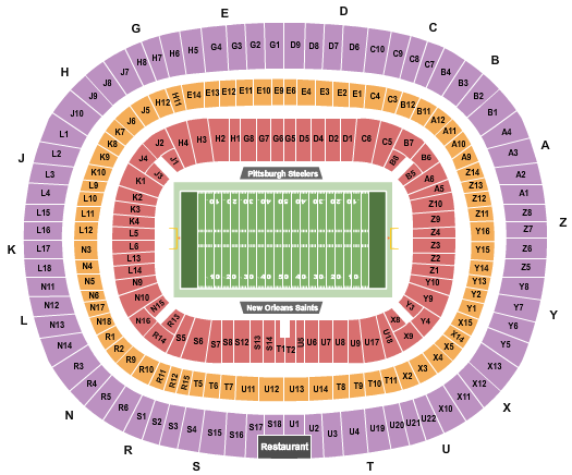 Stade De France Seating Chart: Football - Static