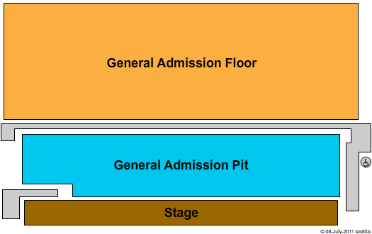 Stage AE Seating Chart