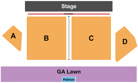 Stage AE Seating Chart: Endstage - Outdoors