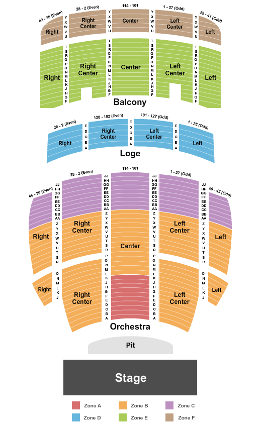 Stanley Theatre - Utica Map