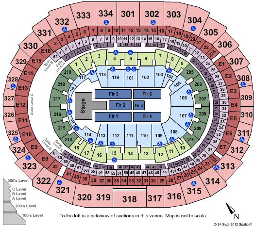 Staples Center Seating Chart