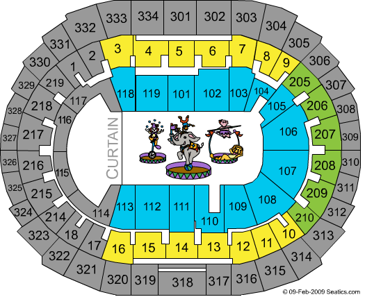 Staples Center Seating Chart