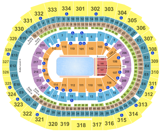 Crypto.com Arena Seating Chart: Disney On Ice