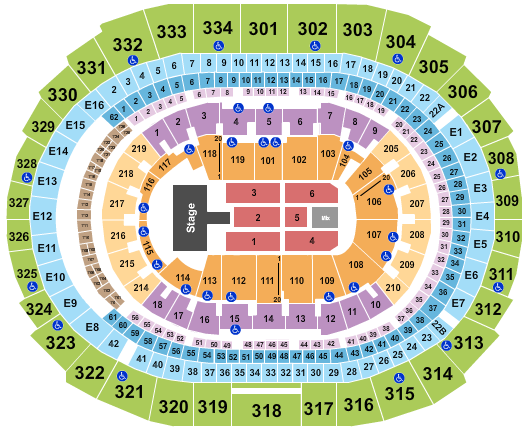 Crypto.com Arena Seating Chart: Don Omar