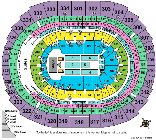 Staples Center Seating Chart