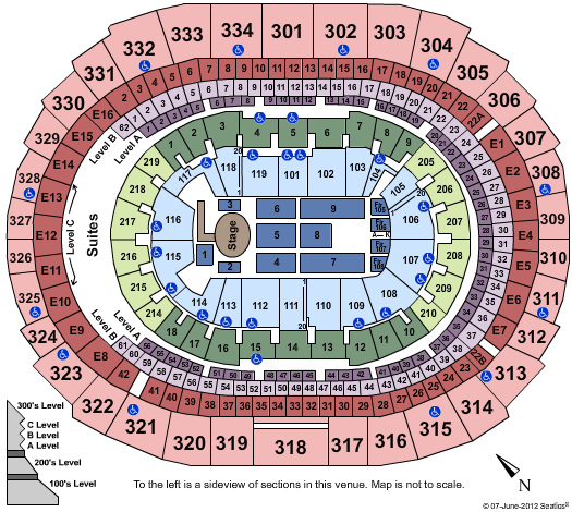 Staples Center Seating Chart