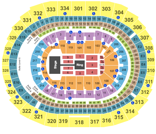 Staples Center Suites Seating Chart