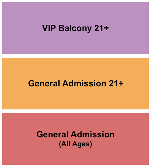 Star Theater Portland Seating Chart: GA/GA&VIP +21