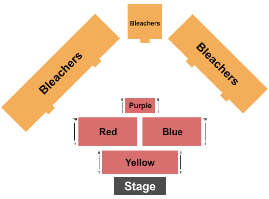 Stargazer Pavilion At Cliff Castle Casino Seating Chart: Endstage 3