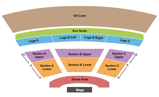 Starlight Bowl Seating Chart