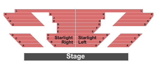 Starlight Theater At MYArts Seating Chart: Endstage