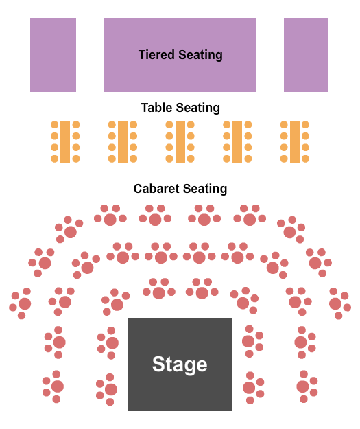 Starr Theater At Walton Arts Center Seating Chart: End Stage