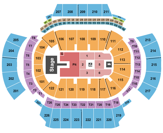 State Farm Arena - GA Seating Chart: Alex Warren