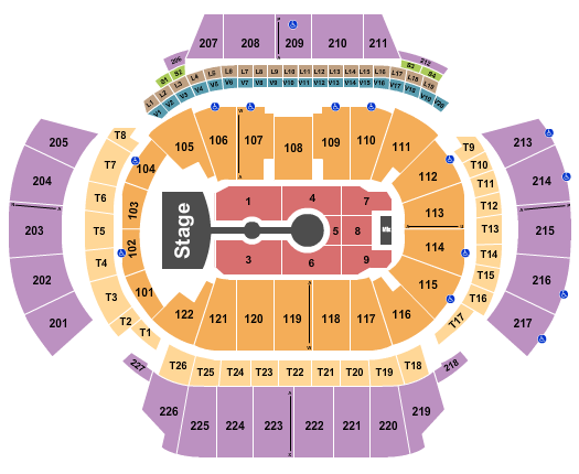 State Farm Arena - GA Seating Chart: Ariana Grande