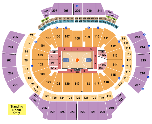 State Farm Arena - GA Seating Chart: Basketball