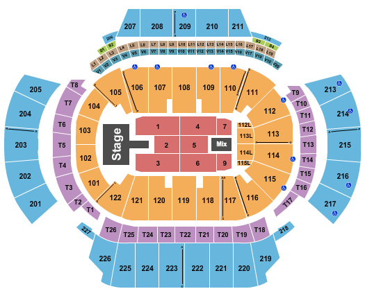 State Farm Arena - GA Seating Chart: Birthday Bash