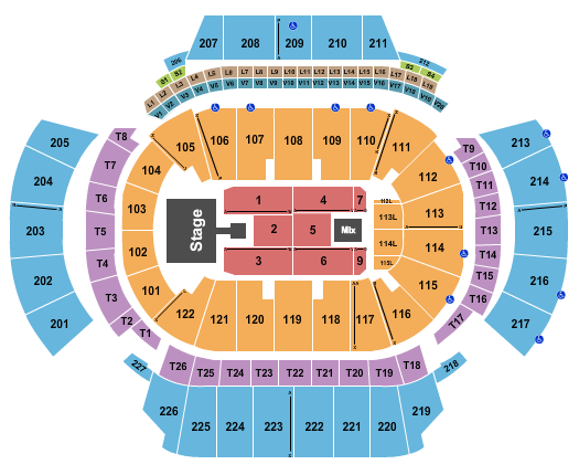 State Farm Arena - GA Seating Chart: Brandy