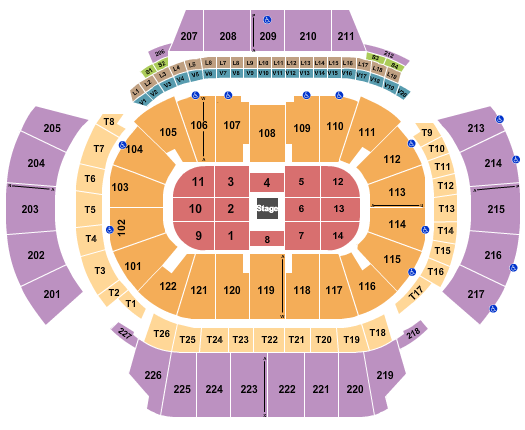 State Farm Arena - GA Seating Chart: CenterStage