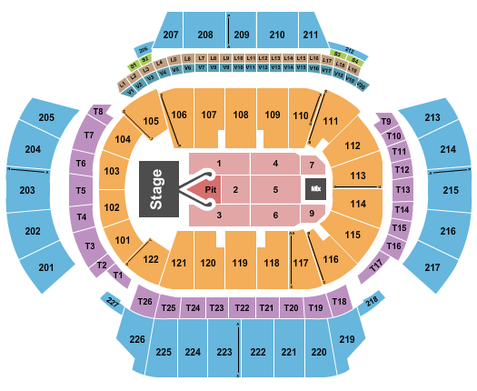 State Farm Arena - GA Seating Chart: Conan Gray
