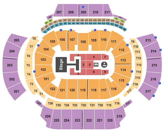 State Farm Arena - GA Seating Chart: Descendants & Zombies