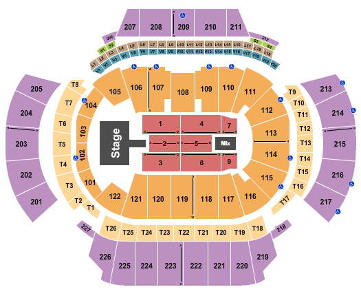 State Farm Arena - GA Seating Chart: Don Omar
