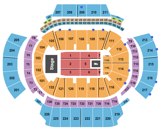 State Farm Arena - GA Seating Chart: Endstage 8