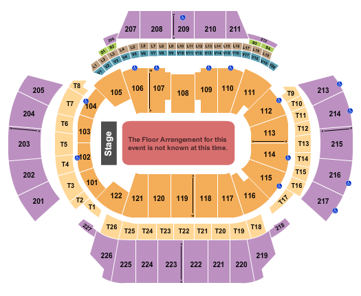 State Farm Arena - GA Seating Chart: Generic Floor