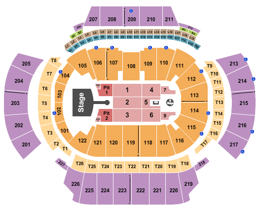 State Farm Arena - GA Seating Chart: Greta Van Fleet