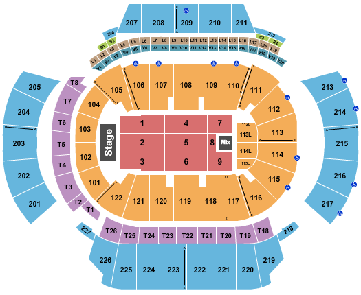 State Farm Arena - GA Seating Chart: Jeff Dunham 2