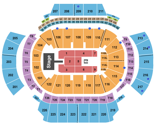 State Farm Arena - GA Seating Chart: Jhene Aiko