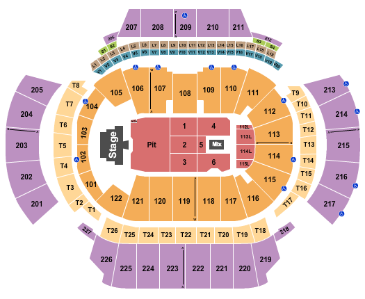 State Farm Arena - GA Seating Chart: Joji