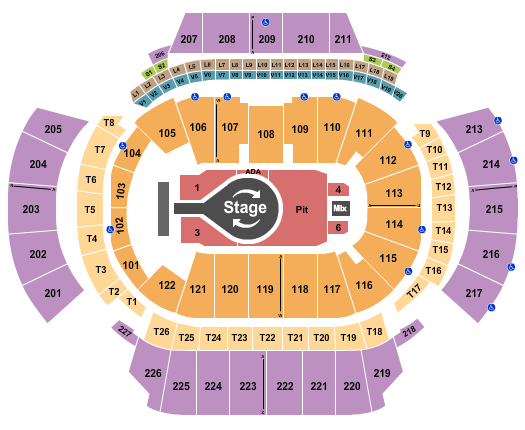 State Farm Arena - GA Seating Chart: Kacey Musgraves