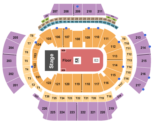 State Farm Arena - GA Seating Chart: Kaytranada
