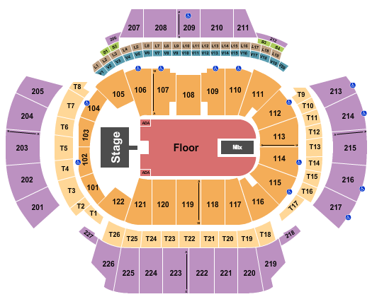State Farm Arena - GA Seating Chart: Ken Carson